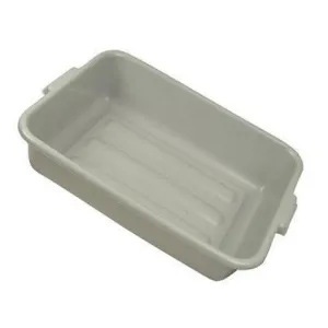 Thunder Group PLBT005G 5" Grey Bus Box with Reinforced Handle