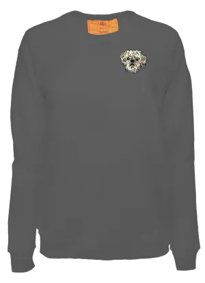 Women's Fur Real Custom Pet Portrait Classic Crewneck Pullover